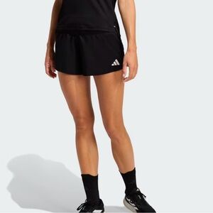 adidas Women's Black Athletic Running Shorts